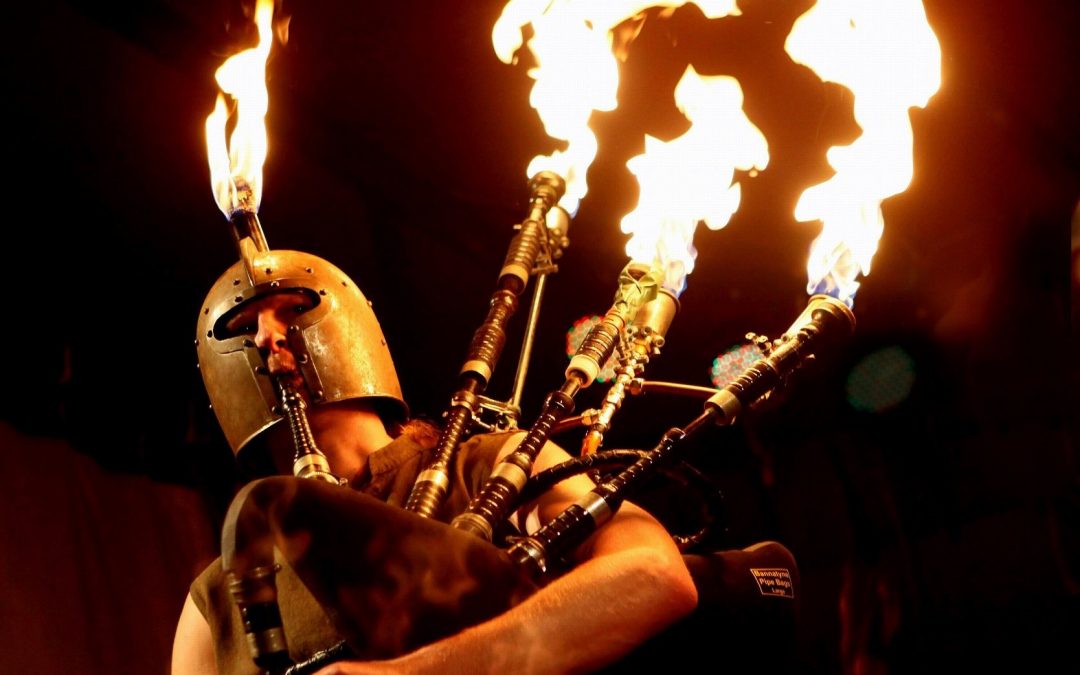 “Crazy Drums” uit Oekraïne en veel doedelzakken tijdens Rapalje Zomerfolk